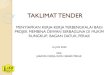 TAKLIMAT TENDERjkrperak.gov.my/images/PDF/Taklimat_tender_hopt1.pdf · 2020. 6. 15. · Jabatan Kerja Raya Negeri Perak, Jalan Panglima Bukit Gantang Wahab, 30000 IPOH. (u.p: En