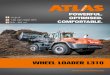 WHEEL LOADER L310 - Atlas GmbH...WHEEL LOADER L310 POWERFUL. OPTIMISED. COMFORTABLE. 17.6 t 149 kW (200 HP) 3.0 - 6.5 m3 TECHNICAL SPECIFICATION L310 ENGINE Net power rating at …