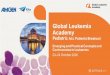 Global Leukemia Academy · 2020. 12. 1. · Pediatric Leukemia Program Johns Hopkins University Baltimore, MD, USA Franco Locatelli Head of Department of Paediatric Haematology and