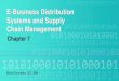 E-Business Distribution Systems and Supply Chain ......keuangan, dan produk akhir melalui saluran distribusi. Supply Chain E-Supply Chain Menegement Supply Chain Management Supply