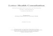 Letter Health Consultation · 2011. 3. 16. · Health Consultation: A Note of Explanation . A health consultation is a verbal or written response from ATSDR or ATSDR’s Cooperative