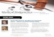 Medical Malpractice newsletter · 2017. 9. 15. · Medical Malpractice newsletter summer 2015 Shared values. Firm results. ... and the 11th Circuit is different from the 8th Circuit