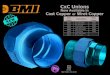 BMI News - Cast Copper or Wrot Copper CxC Unions · CxC Unions Now Available in Cast Copper or Wrot Copper Cast Copper Description Wrot Copper 25104 1/2" CxC Union 37104 25105 3/4"