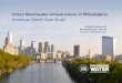 Green Stormwater Infrastructure in Philadelphia · Green City, Clean Waters seeks to protect and enhance Philadelphia’s watersheds by managing stormwater with green stormwater infrastructure