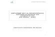 Informe resistencia 2007 v.2 · PDF file EN PERU INTRODUCCIÓN ... LABORATORIO DE REFERENCIA REGIONAL DE JUNIN HOSPITAL DANIEL A CARRION DE HUANCAYO HOSPITAL DOMINGO OLAVEGOYA DE JAUJA