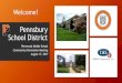 Pennsbury School District · 2017. 8. 21. · Pennsbury School District Pennwood Middle School Renovations “To get the rainbow, we have to put up with the rain” • The project