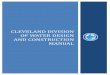 CLEVELAND DIVISION OF WATER DESIGN AND CONSTRUCTION MANUAL · 2020. 5. 18. · std‐br01 – field joint details std‐br02 – sleeve for water main at abutments detail std‐br03