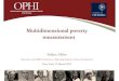 Multidimensional poverty measurement - Human Multidimensional Poverty Measurement: Monitoring Extreme