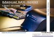 Metcal MX-5000 · PDF file MX-W1AV MX-W1CR TipSaver cradle, UltraFine hand-piece, includes knobs MX-W4PT MX-W4CR TipSaver cradle, MX-PTZ hand-piece, includes knobs MX-W5DS MX-W5CR