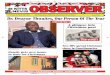 Page:1 The St.Kitts Nevis Observer - Thursay December 24th, … · 2020. 12. 30. · Raoul Archibald, Joseph Prince and Lester Nisbett were awarded at a cer-emony at the Charlestown