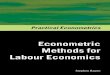 Econometric Methods for Labour Economics · PDF file 2020. 6. 22. · Econometric Methods for Labour Economics Stephen Bazen. Econometric Methods for Labour Economics Stephen Bazen