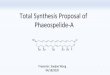 Total Synthesis Proposal of Phaeospelide-A...The Total Synthesis of the OxopolyeneMacrolide RK-397. Angew. Chem. Int. Ed. 2007,46 (7), 1066-1070. 19 O O TBSO TBSO OTBSTBSO OH 1. LiOH,