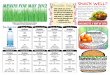 Menus for May 2012 - Home - Plain Local Schools · 2016. 2. 19. · Tator tots 100% juice cup Wednesday, May 2 Breakfast *Breakfast round & applesauce cup **** Lunch *pepperoni or