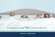 Personal Comfort - Owner's Manual · 2018. 1. 31. · Congratulations on your Personal Comfort® purchase! Welcome to the family of restful and happy Personal Comfort® bed owners