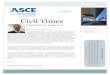 Civil Times - ASCE SunCoast Branch...sponsoring your local ASCE Suncoast Branch Newsletter, please contact any of the Executive Board Members. Quarter Page—$250 / 6mo. Business Card—$150