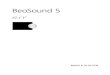 BeoSound 5 · 2020. 8. 27. · 5 BeoSound の操作で使用するメニュー は、ポインタとホイールで呼び出すこ とができます。 詳細設定で使用するメニューは、通