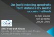 Quadratic Form Distance (QFD) - Univerzita Karlovasiret.ms.mff.cuni.cz/skopal/pres/QMap.pdf · Quadratic Form Distance (QFD) ... ›SQFD (Signature QFD) EDBT 2011, Uppsala, Sweden