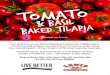 Ingredients - Archbold Medical Center...Recipe on back! & Basil Baked Tilapia Archbold-LiveBetter-RecipeCard-Tomato-July2019-Lewis.indd 1 5/8/19 3:30 PM Nutrition Facts per serving—167