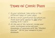 Types of Comic Plays - AP Literature & Composition · 2019. 10. 31. · Types of Comic Plays 1.In your notebook, take notes on the different types of comic plays. 2.Write a brief