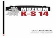 LOGOMANUAL - Muzeum · 2020. 10. 6. · Logo je tvořeno černou siluetou pěchotního srubu K-S 14 „U cihelny“ v Králíkách, červenobílým nápisem MUZEUM K-S 14 a šedou