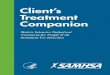 Client’s Treatment Companion - SAMHSACompanion Matrix Intensive Outpatient Treatment for People With Stimulant Use Disorders. This book is your private place to record ideas and