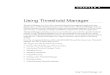 Using Threshold Manager - Cisco ... CHAPTER Using Threshold Manager 4-1 4 Using Threshold Manager Threshold
