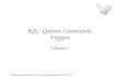 SQL: Queries, Constraints, Triggersislab.kaist.ac.kr/Lecture/cs360_2012_Spring/LectureNote/... · 2015. 11. 26. · Title: SQL: Queries, Constraints, Triggers Author: Raghu Ramakrishnan