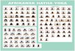 AFRIKANSK HATHA YOGA - Motionshusetmotionshuset.se/content/Yoga1.pdf · 2016. 11. 3. · AFRIKANSK HATHA YOGA Ibrahim Sene Solhälsning 1 Hålla hela världen Solhälsning 2 1 Fötterna