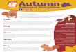 Autum Takeout Storytime - ImagineIF Libraries · 2020. 9. 30. · Takeout Storytime Autumn Talk Take an autumn walk and talk about what you encounter. Collect leaves, pinecones, and