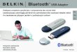 Bluetooth USB Adaptercache- · 2011. 7. 15. · Cechy Produktu Adapter USB jest zgodny ze standardem Bluetooth wersja 1.2 i zapewnia: • Zgodność ze specyfikacją urządzeń Bluetooth