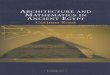 ARCHITECTURE AND MATHEMATICS IN ANCIENT EGYPT · 2010. 10. 4. · 39 Examples of Dieter Arnold’s studies: the temple of Mentuhotep at Deir el-Bahari (reprinted by permission of