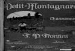 Petit Montagnard [Chansonette] - Sheet music · Title: Petit Montagnard [Chansonette] Author: Frontini, Francesco Paolo - Publisher: Milano: A. & G. Carisch & C., n .d. (1914), plate