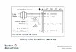 Wiring Guide for Belimo AFB24-SR - Boston Aircontrols · 2020. 6. 16. · Wiring Guide for Belimo AFB24-SR BostonAircontrols.com 888-423-2525. 24 VAC Transformer Line Volts Control