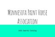 Minnesota Paint Horse Association ... Harris tie reins 50 Points Harris harness leather reins made from