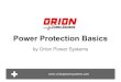 Power Protection Basics - Electrical Packaging Solutionselectricalpackagingsolutions.com/wp-content/uploads/2015/... · 2015. 12. 3. · WinPower & ViewPower Pro software: Works with