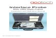 Geotech Interface Probe With ORS-Style Frame Installation ...€¦ · The Geotech Interface Probe with ORS-Style Frame (Interface Probe) is a hand held, battery powered device used