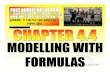 CABILAN MATH ONLINE.COM - 4.4 - Modelling With Formulascabilanmathonline.com/mpm1d1/chapter4/4_4.pdf.(< &21&(376)RUPXODVFDQ EH UHDUUDQJHG WR LVRODWH GLIIHUHQW YDULDEOHV $ IRUPXOD GHVFULEHV