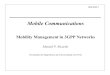 MM-3GPP 2mricardo/07_08/cmov/slides/mob... · 2007. 12. 18. · RNC RNC UMSC RNC RNC UMSC RNC RNC Iur Iur Iur UMTS. Mobility Management –3G, Iu MM-3GPP 21 mode (UMTS) PMM-DETACHED