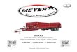 PB 9500 - Spreader OM - Meyer Manufacturing2018/01/24  · Owner / Operator’s Manual 1 / 2018 Starting 2008 Model Year Meyer Manufacturing Corporation - 2 - PB-9500 1.0 IMPORTANT