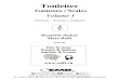 Tonleiter...Gammes / Scales Volume 1 (Deutsch – Français – English) Branimir Slokar Marc Reift EMR 122 Print & Listen Drucken & Anhören Imprimer & Ecouter 