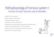 Pathophysiology of nervous system I ... Organization of nervous system Neurons, synapses, neurotransmitters Proprioception and spinal reflexes Hierarchy of the motoric control systems