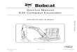 BOBCAT E35 COMPACT EXCAVATOR Service Repair Manual SN：AR1K11001 AND Above