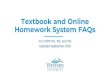 Chemistry Department - Textbook and Smartwork5 FAQs and...Textbook and Online Homework Requirements for General Chemistry •Smartwork5: Homework and labs are completed using Smartwork5