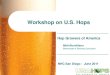 Workshop on U.S. Hops - Home | kwantum.biz - Workshop... · Alpha/Bittering Hops vs. Noble/Aroma Varieties Traditionally, the U.S. was the leading producer of high alpha bittering