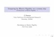 Stopping by Matrix Rigidity on a snowy day Introduction to ... · independently by Grigoriev(1976). Rigidity of a matrix Rigidity of a matrix A for rank r is the minimum number of