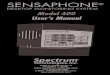 SENSAPHONE - Spectrum Technologies · 2011. 10. 17. · FCC Requirements part 68: The Sensaphone ® Model 400 complies with part 68 of the FCC rules. on the back of the unit there