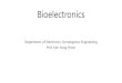 Bioelectronics - KOCWcontents.kocw.net/KOCW/document/2016/wonkwang/... · 2016. 9. 9. · Bioelectronics Department of Electronics Convergence Engineering Prof. Kim Sung Hoon. Bio-medical