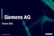 Siemens AG PowerPoint Presentation0...Ordenes 14.402 15.566 −7%1 Ingresos 13.491 14.238 −5%1 Rentabilidad y eficiencia del capital Ingresos netos2 535 1.137 −53% Rendimiento