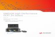 M8040A High-Performance BERT 64 GBaud - Data Sheet... · – IEEE 802 3bs 400 and 200 Gigabit Ethernet (200GAUI, 200GBASE, 400GAUI, 400GBASE) – IEEE 802 3bj 100 Gigabit Ethernet