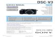 DSC-V3 - Diagramasde.comdiagramas.diagramasde.com/camaras/DSC-V3.pdfREPAIR PARTS LIST SPECIFICATIONS Revision History How to use Acrobat Reader Sony EMCS Co. DSC-V3 •For ADJUSTMENTS